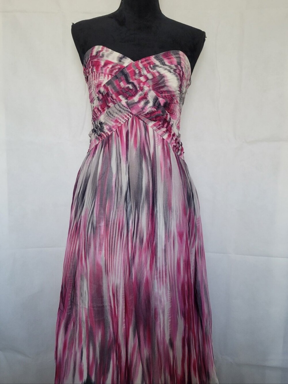 JS Collections Bandeau Gown sz  10